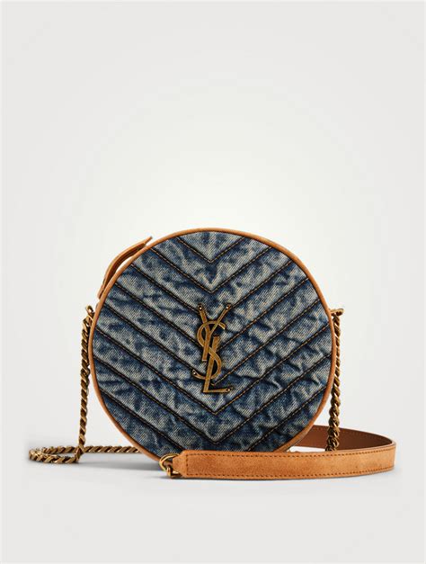 ysl tan crossbody|ysl denim crossbody.